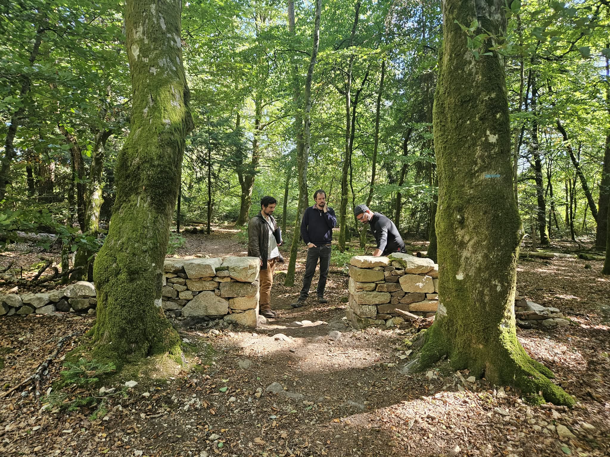 Travaux du sentier de la Presqu’île de Chassagnas